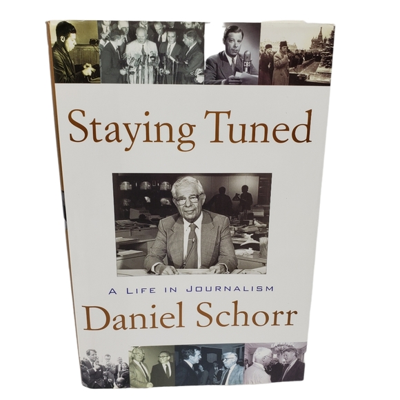 2/$10 Staying Tuned A Life In Journalism Daniel Schorr Hardcover Book Memior - Picture 1 of 7